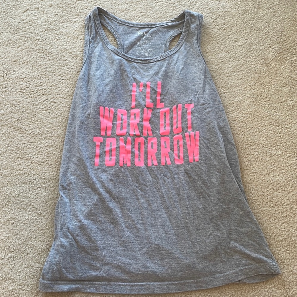 Grip Workout Tank Top
